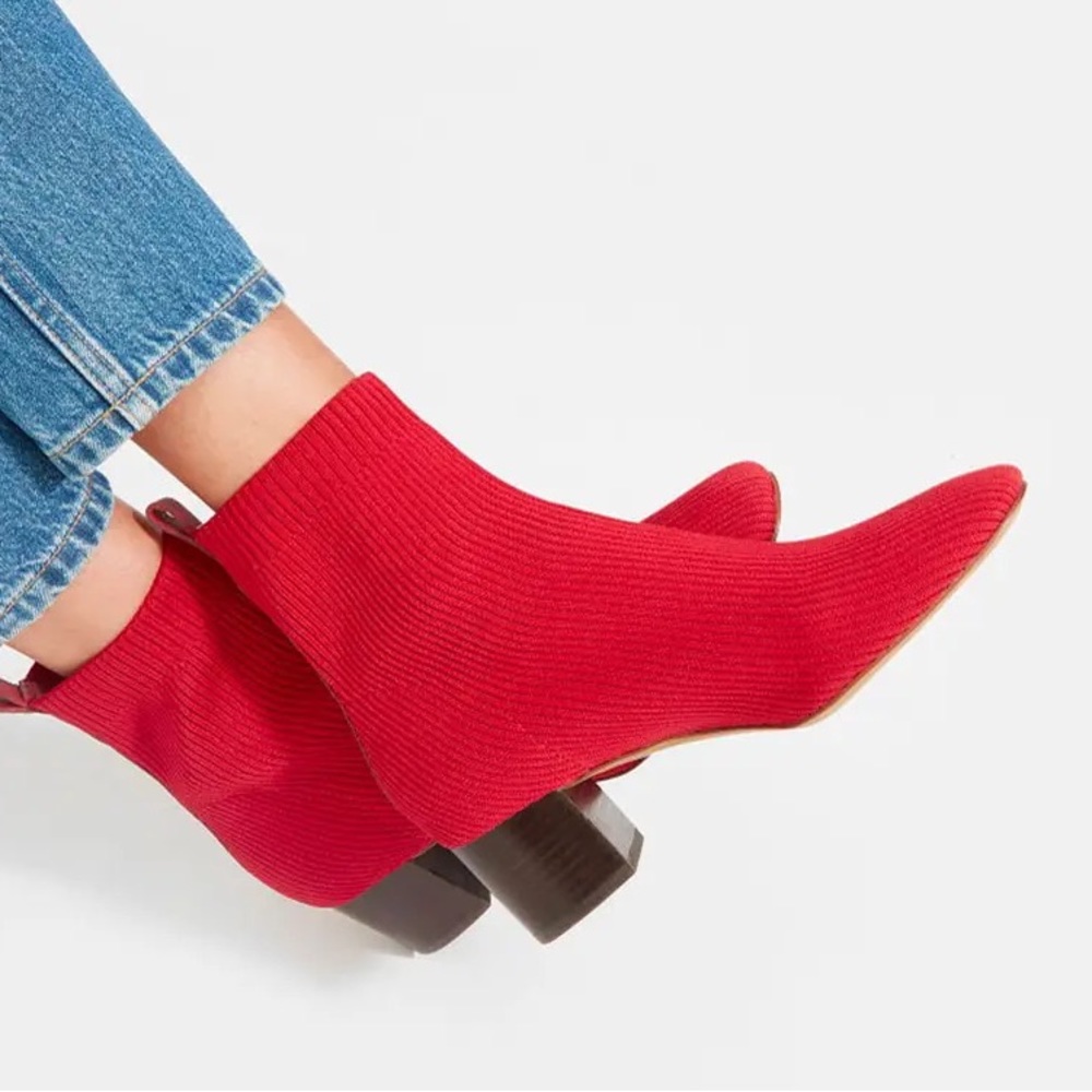 Everlane The Glove Boot in red sz 9.5
